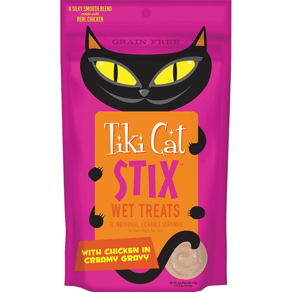 Tiki Pet Cat Stix Chicken 6Oz (12 case) - Pet Supplies - TIKI Pets
