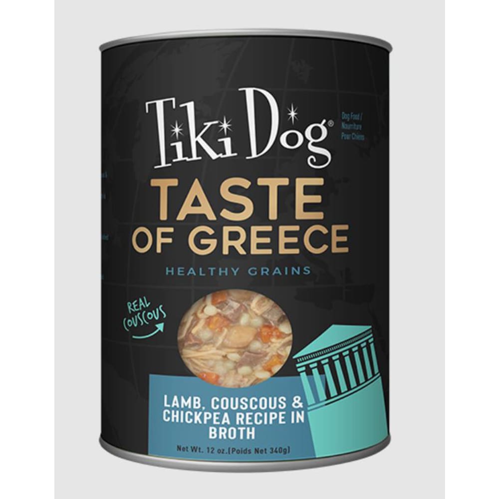 Tiki Pet Dog Gourmet Greek Lamb 12oz (case of 8) - Pet Supplies - TIKI Pets
