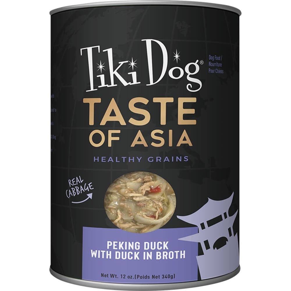 Tiki Pet Dog Taste Of The World Asian Duck 12Oz (8 case) - Pet Supplies - TIKI Pets
