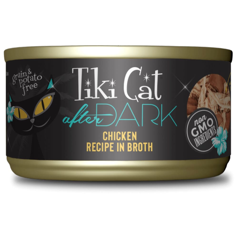 Tiki Pets Cat After Dark Chicken 2.8oz (Case Of 12) - Pet Supplies - TIKI Pets