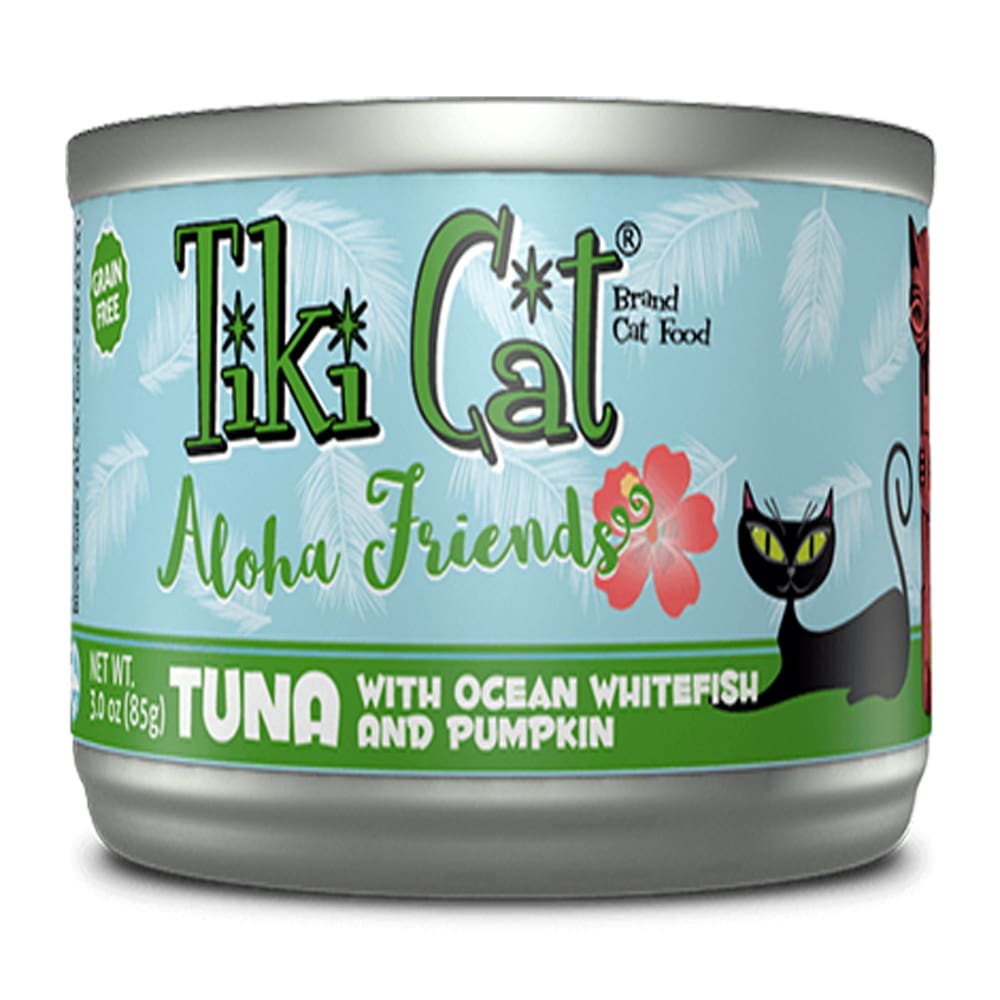 Tiki Pets Cat Aloha Tuna Whitefish 3 Oz. Pouch(Case Of 12) - Pet Supplies - TIKI Pets