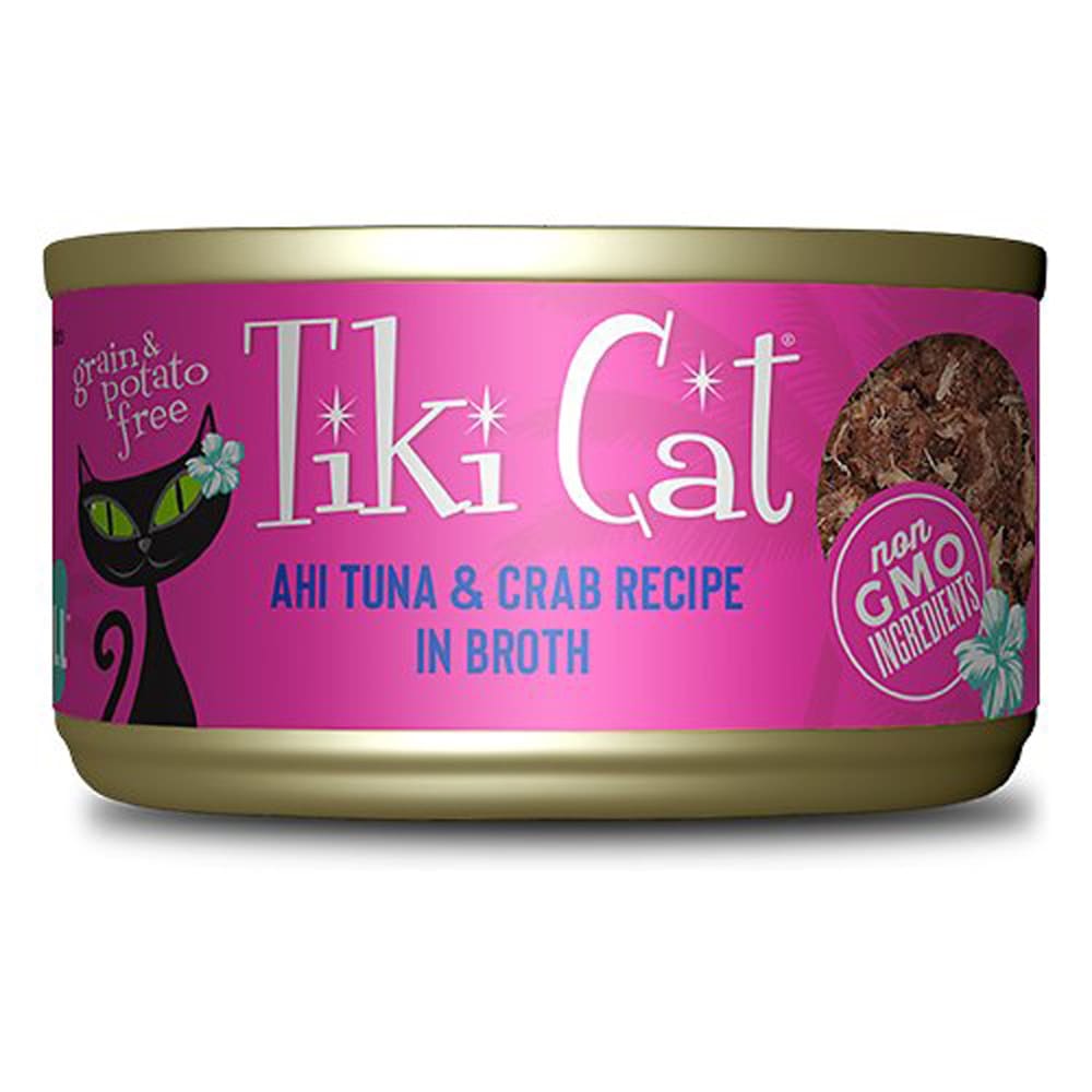Tiki Pets Cat Hana Grill Ahi Tuna and Crab 2.8Oz (Case Of 12) - Pet Supplies - TIKI Pets