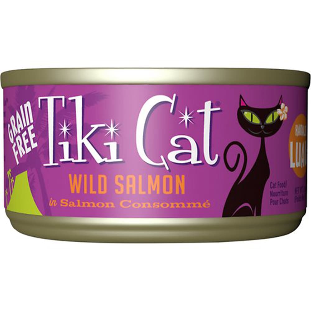 Tiki Pets Cat Hanalei Luau Salmon 2.8Oz (Case Of 12) - Pet Supplies - TIKI Pets