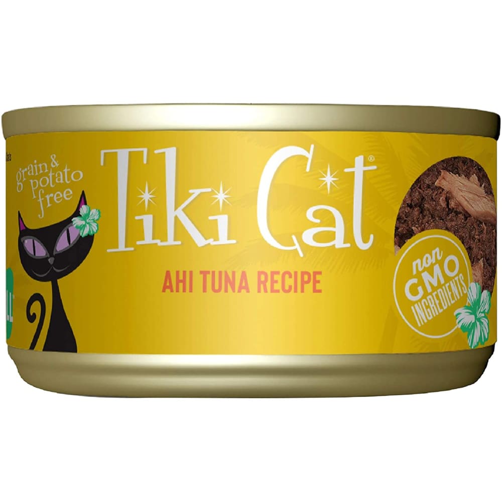 Tiki Pets Cat Hawaiian Grill Ahi Tuna 10oz. (Case Of 4) - Pet Supplies - TIKI Pets