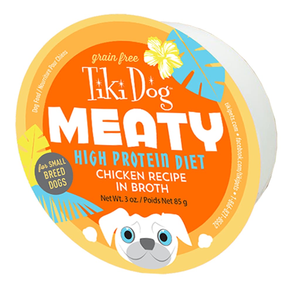 Tiki Pets Dog Mighty Chicken 3 Oz.(Case Of 8) - Pet Supplies - TIKI Pets