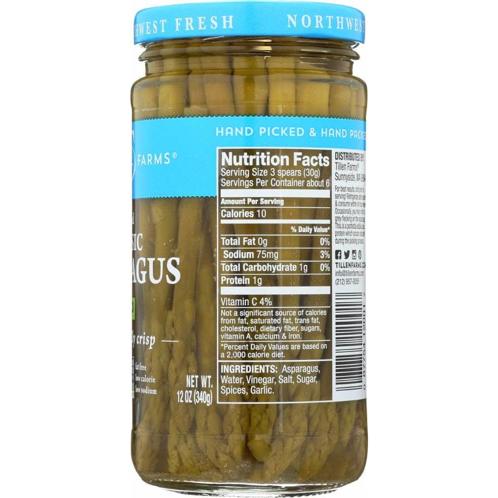 Tillen Farms Tillen Farms Crispy Pickled Asparagus, 12 oz