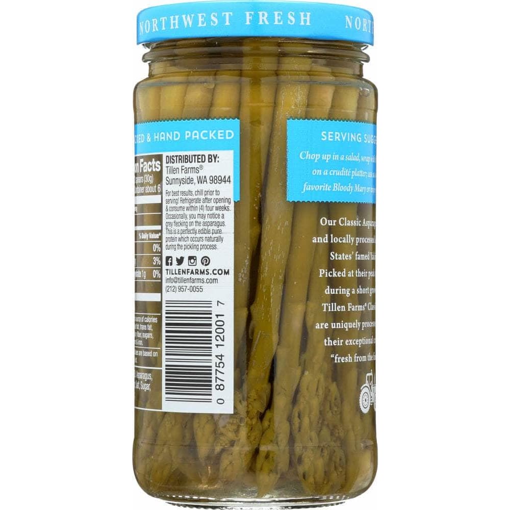 Tillen Farms Tillen Farms Crispy Pickled Asparagus, 12 oz