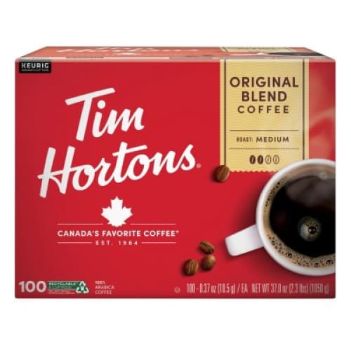 Tim Hortons Original Blend Premium Coffee (100 ct.) - Tim Hortons