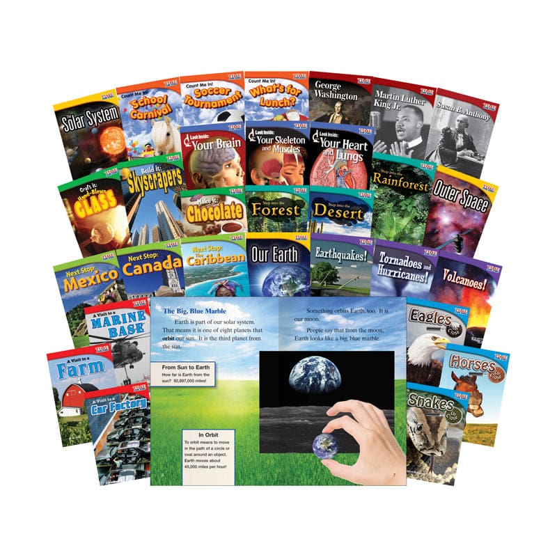 Time For Kids Gr 2 30 Book Set English - Thematic Units - Shell Education