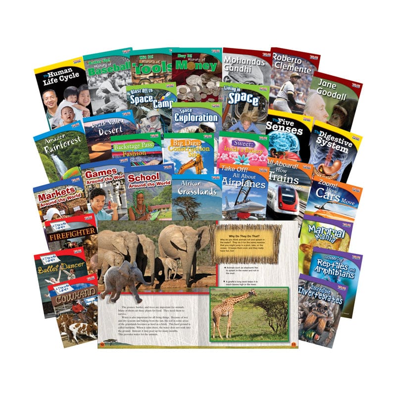 Time For Kids Gr 3 30 Book Set English - Thematic Units - Shell Education