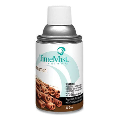 TimeMist Premium Metered Air Freshener Refill Cinnamon 6.6 Oz Aerosol Spray 12/carton - Janitorial & Sanitation - TimeMist®