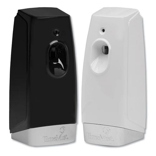 TimeMist Settings Metered Air Freshener Dispenser 3.5 X 3.5 X 8.25 Black 6/carton - Janitorial & Sanitation - TimeMist®