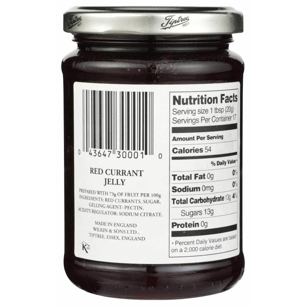 Tiptree Tiptree Jelly Currant Red, 12 oz