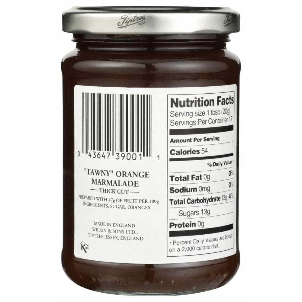 Tiptree Tiptree Marmalade Tawny Orange, 12 oz