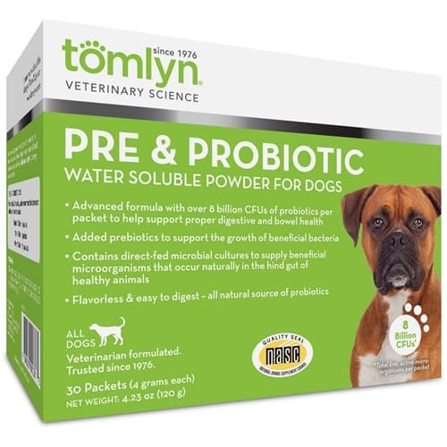 Tomlyn Pre & Probiotic Powder for Dogs 4.23 oz - Pet Supplies - Tomlyn