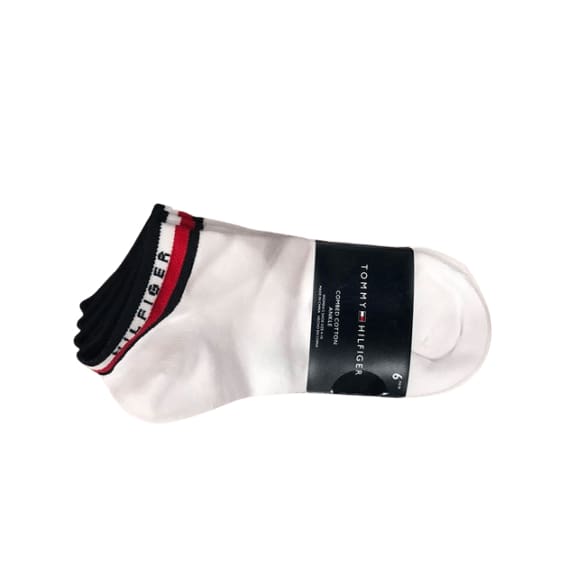 Tommy Hilfiger Ladies Ankle Sock, 6-Pack.-ShelHealth.Com