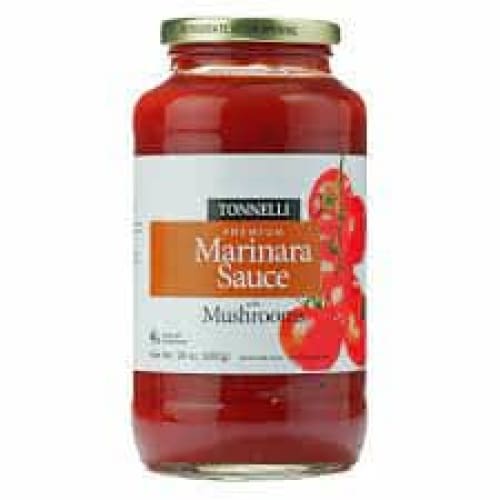 TONELLI Grocery > Pantry > Pasta and Sauces TONELLI: Pasta Sce Marinara Mshrm, 24 oz