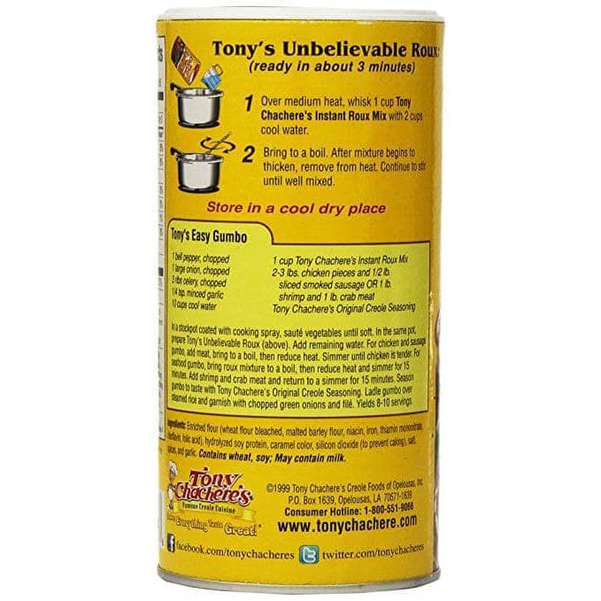 Tony Chacheres Tony Chacheres Mix Gravy & Roux, 10 oz