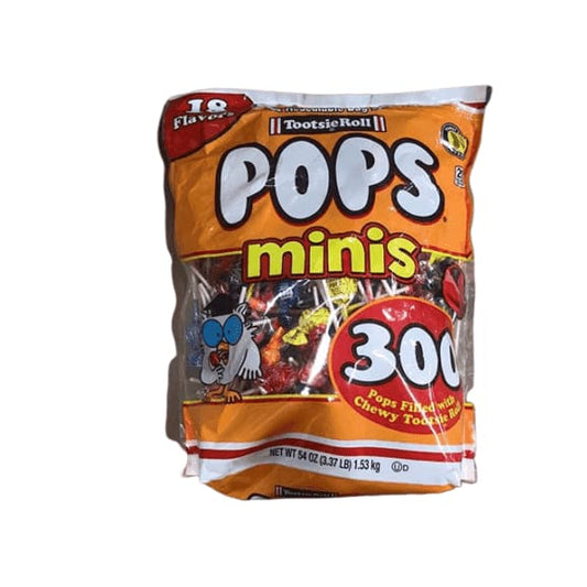 Tootsie Pops Miniatures, Assorted Flavor Pops, 300 Count - ShelHealth.Com