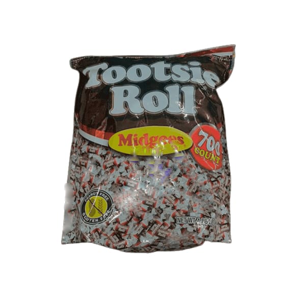 Tootsie Roll Midgees, Resealable Stand-up Pouch, 700-Count - ShelHealth.Com