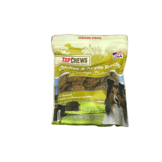 Top Chews Chicken & Apple Recipe 100% Natural Dog Treats, 2.5 lb. Bag - ShelHealth.Com