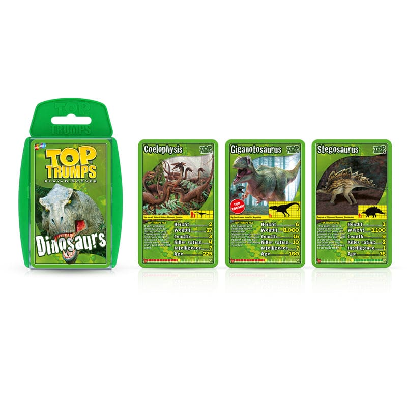 Top Trumps Dinosaurs (Pack of 6) - Card Games - Top Trumps Usa Inc