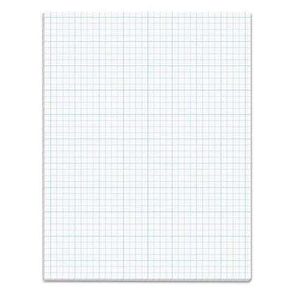 TOPS Cross Section Pads Cross-section Quadrille Rule (4 Sq/in 1 Sq/in) 50 White 8.5 X 11 Sheets - School Supplies - TOPS™
