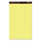 TOPS Docket Gold Ruled Perforated Pads Wide/legal Rule 50 Canary-yellow 8.5 X 14 Sheets 12/pack - School Supplies - TOPS™