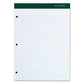 TOPS Double Docket Ruled Pads With Extra Sturdy Back Pitman Rule Variation (offset Margin-3 Left) 100 Canary 8.5 X 11.75 Sheets - Office -
