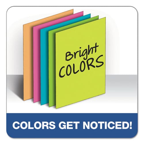 TOPS Fluorescent Color Memo Sheets 4 X 6 Unruled Assorted Colors 500/pack - Office - TOPS™