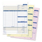 TOPS Job Invoice Snap-off Triplicate Form Three-part Carbonless 8.5 X 11.63 50 Forms Total - Office - TOPS™