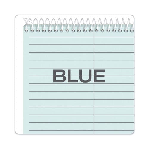 TOPS Prism Steno Pads Gregg Rule Blue Cover 80 Blue 6 X 9 Sheets 4/pack - Office - TOPS™