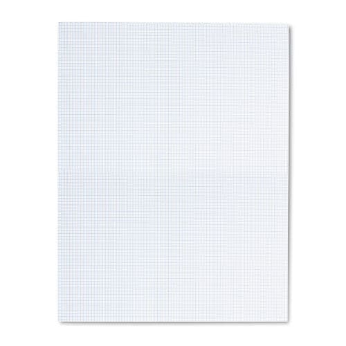 TOPS Quadrille Pads Quadrille Rule (8 Sq/in) 50 White 8.5 X 11 Sheets - School Supplies - TOPS™