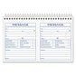 TOPS Spiralbound Message Book Two-part Carbonless 5 X 2.75 4 Forms/sheet 400 Forms Total - Office - TOPS™