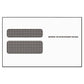 TOPS W-2 Laser Double Window Envelope Commercial Flap Self-adhesive Closure 5.63 X 9 White 50/pack - Office - TOPS™