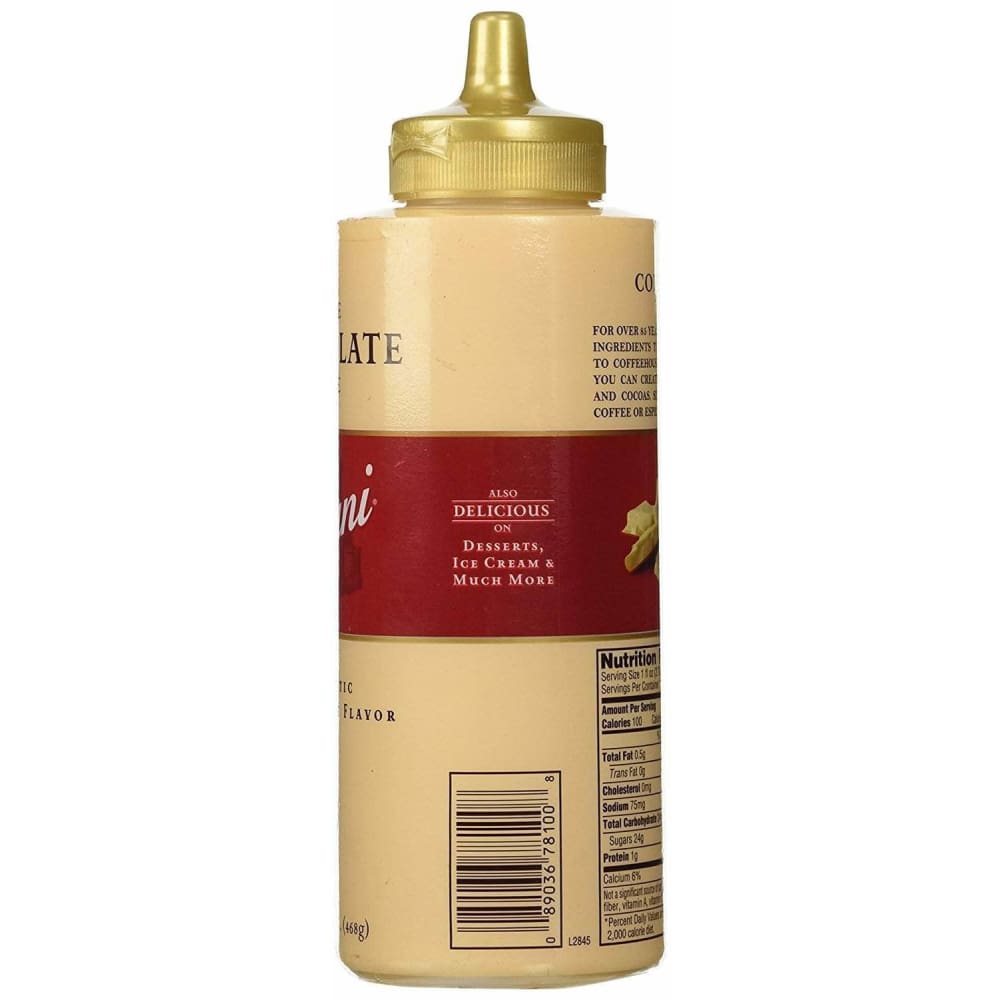 Torani Torani White Chocolate Sauce, 16.5 Oz