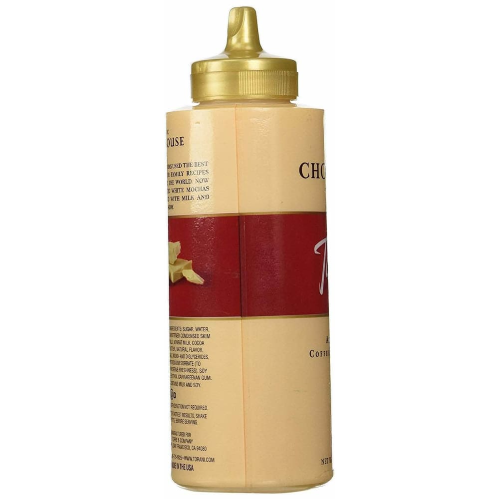 Torani Torani White Chocolate Sauce, 16.5 Oz