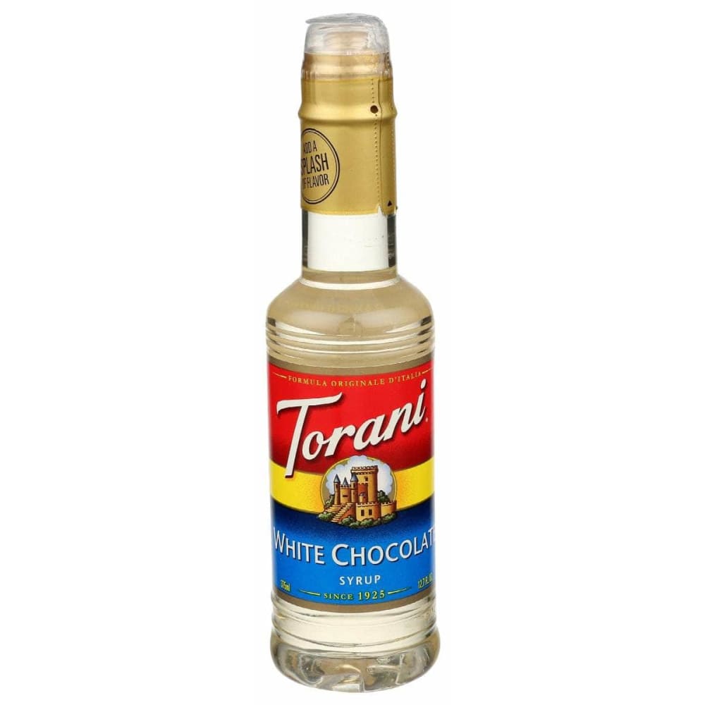 TORANI Grocery > Pantry TORANI White Chocolate Syrup, 12.7 fo