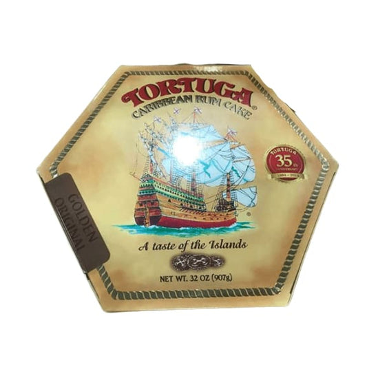 TORTUGA Caribbean Original Rum Cake with Walnuts - 32 oz - ShelHealth.Com