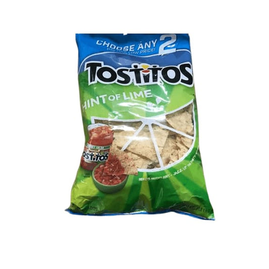 Tostitos Hint Of Lime Chips, 15.145 Ounce - ShelHealth.Com