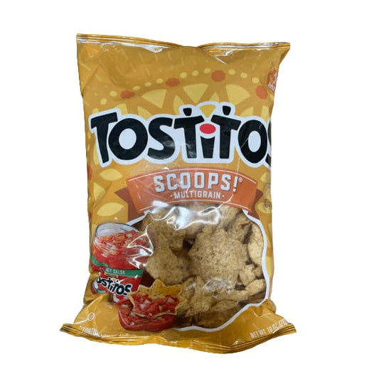 Tostitos Tostitos Scoops! Multigrain Tortilla Chips, 10 oz Bag