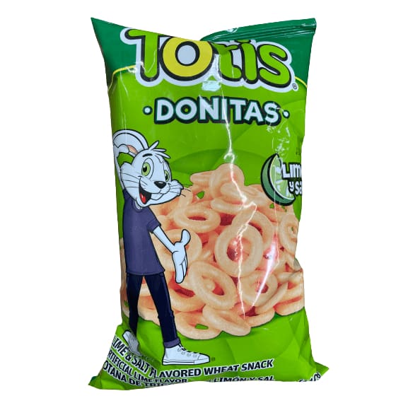 Totis Totis Tortilla Chips DONITAS SAL Y LIMON, 3.88 oz