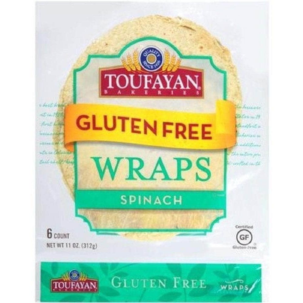 Toufayan Toufayan Gluten Free Spinach Wraps, 11 oz