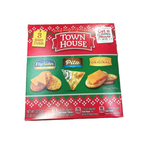 Town House Cracker Variety Pack - FlipSides, Pita, Original - 27.7 oz - ShelHealth.Com