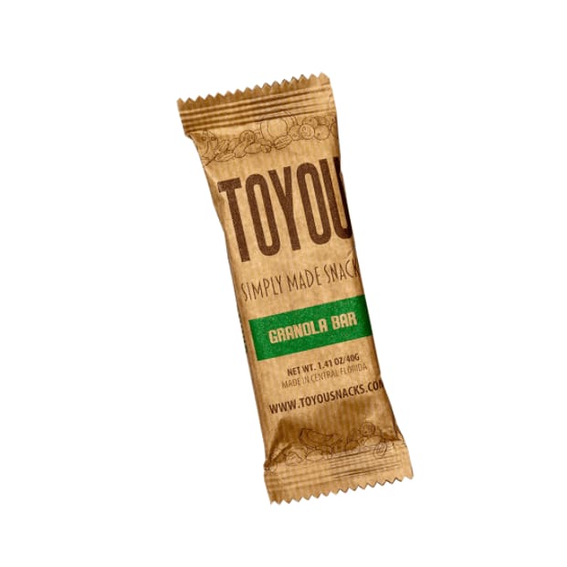 TOYOU SNACKS Grocery > Snacks TOYOU SNACKS: Granola Bar, 1.41 oz