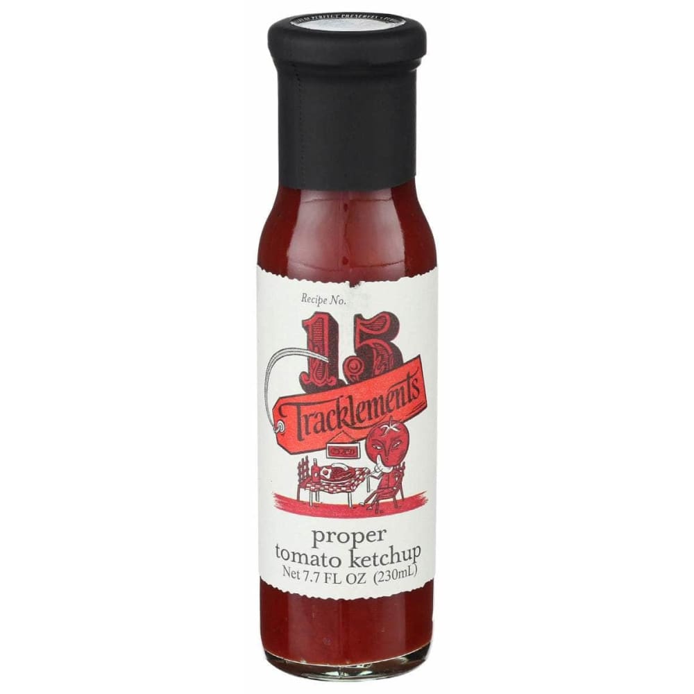 TRACKLEMENTS Grocery > Pantry > Condiments TRACKLEMENTS: Proper Tomato Ketchup, 7.7 oz