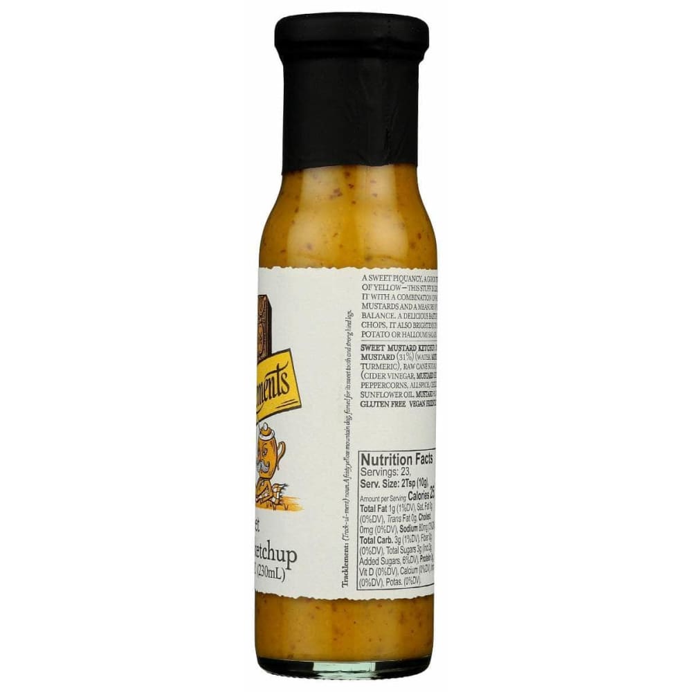 TRACKLEMENTS Grocery > Pantry > Condiments TRACKLEMENTS: Sweet Mustard Ketchup, 7.7 oz