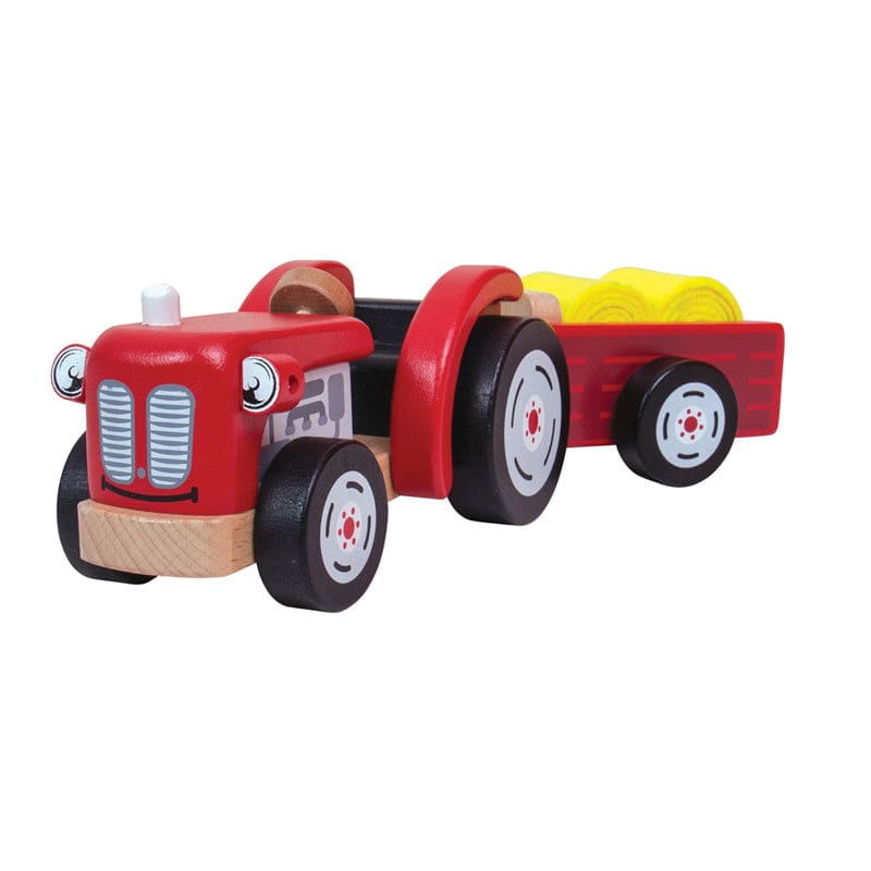 Tractor & Trailer - Toys - Bigjigs Toys
