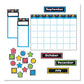 TREND Bold Strokes Wipe-off Calendar Bulletin Board Set 18 X 26.5 Assorted Colors 30 Pieces - School Supplies - TREND®
