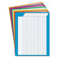 TREND Jumbo Vertical Incentive Chart Pack 22 X 28 Vertical Orientation Assorted Colors With Assorted Borders 8/pack - School Supplies -